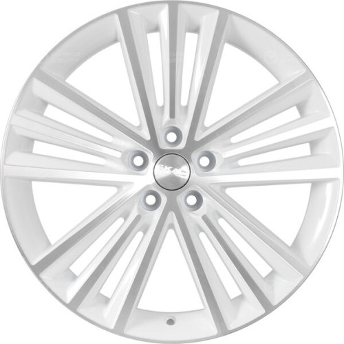Колесный диск СКАД Манчестер 7.5xR19 5x112 ET35 DIA66.6 белый с полированной лицевой частью