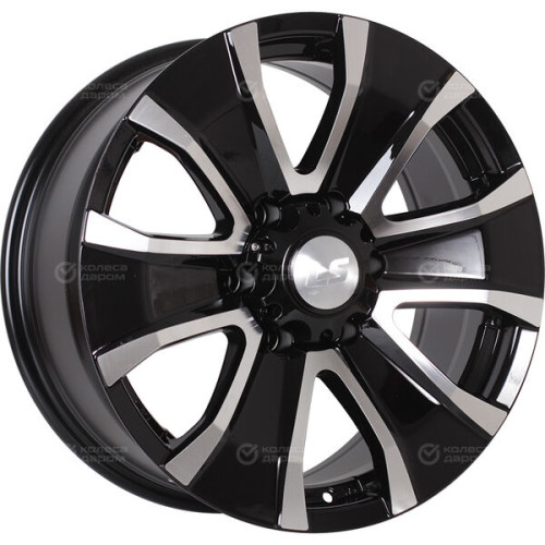 Колесный диск LS LS 953 8.5xR20 6x139.7 ET36 DIA100.1 черный полностью полированный