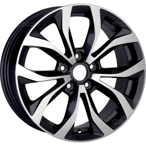 Колесный диск Replay TY341 7xR18 5x114.3 ET35 DIA60.1 черный с полированной лицевой стороной