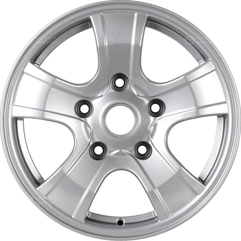 Колесный диск Carwel Сарпа 170 7xR16 5x139.7 ET40 DIA98.1 серебристый металлик