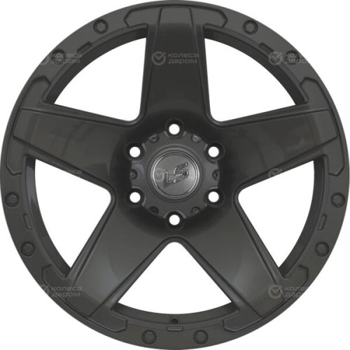 Колесный диск LS LS 1284 8xR17 6x139.7 ET30 DIA100.1 серый матовый