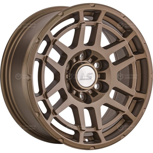 Колесный диск LS LS 1358 8xR17 6x139.7 ET20 DIA100.1 бронзовый песочный