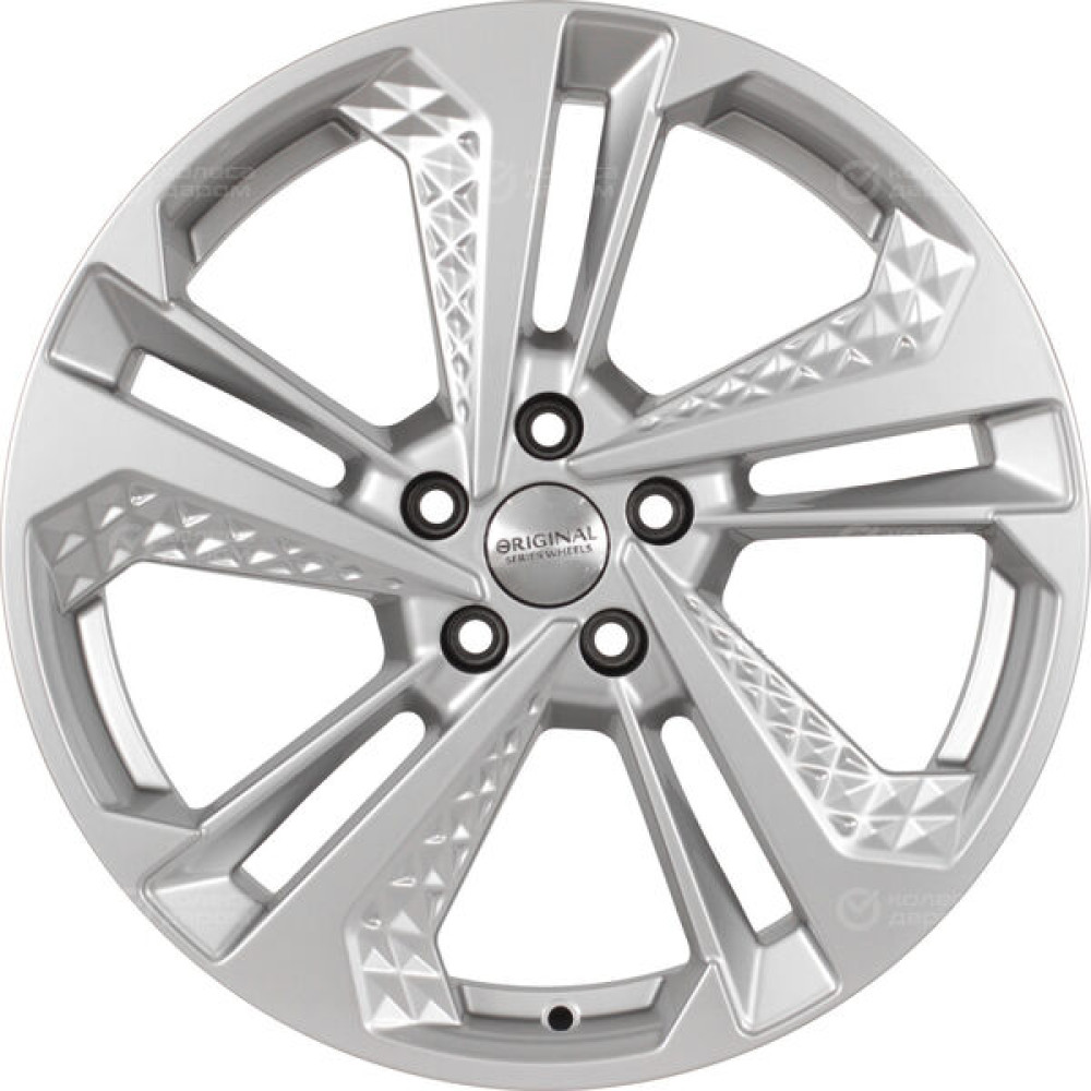 Колесный диск СКАД KL-1069 7xR18 5x114.3 ET45 DIA60.1 серебристый