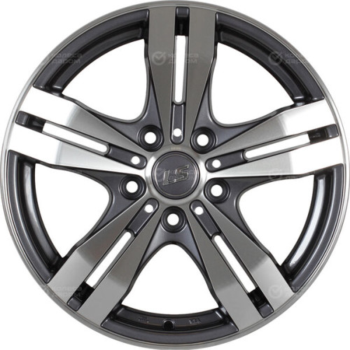 Колесный диск LS LS 142 6.5xR16 5x114.3 ET45 DIA73.1 насыщенный темно-серый полностью полированный