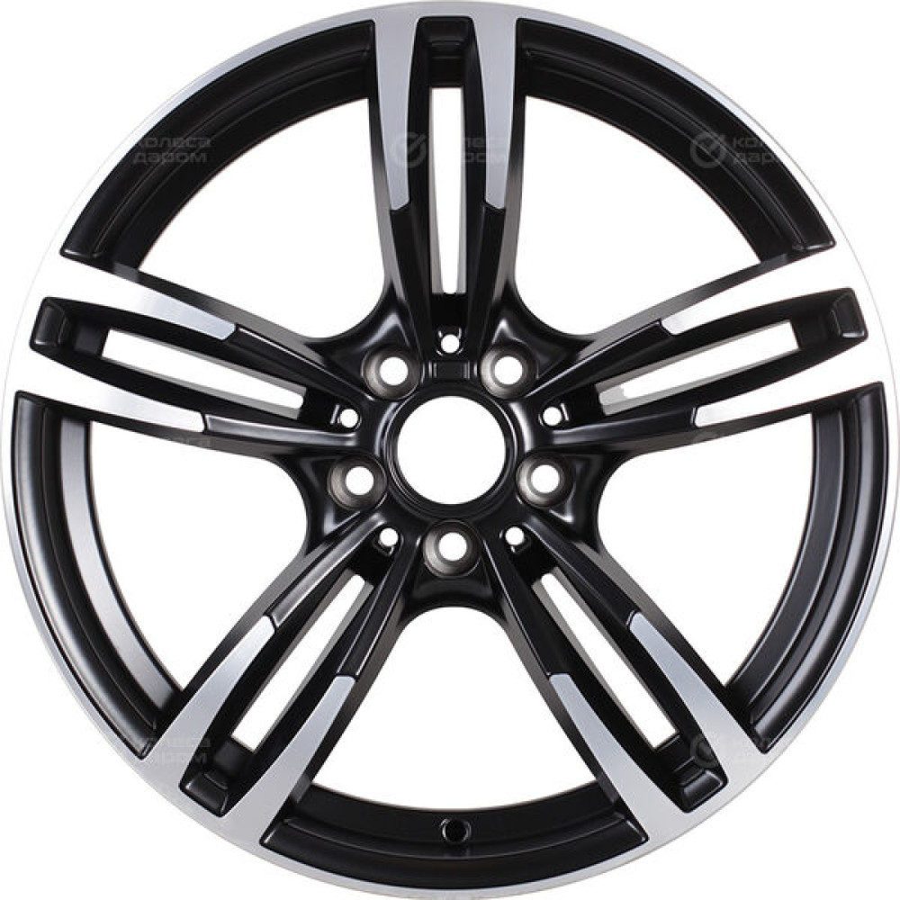 Колесный диск Replay A119 9xR20 5x112 ET33 DIA66.6 черный матовый полностью полированный