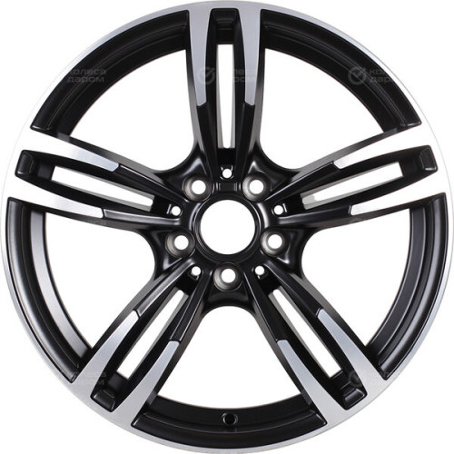 Колесный диск Replay A119 9xR20 5x112 ET33 DIA66.6 черный матовый полностью полированный