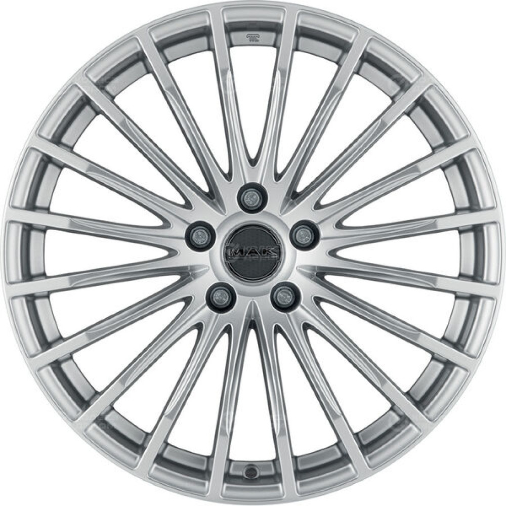 Колесный диск MAK FATALE 8xR18 5x108 ET45 DIA72 серебристый