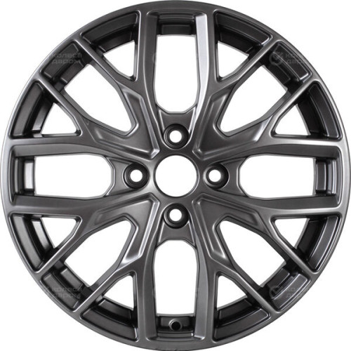 Колесный диск КиК Лилиом 6xR16 4x108 ET37.5 DIA63.35 темно-серебристый