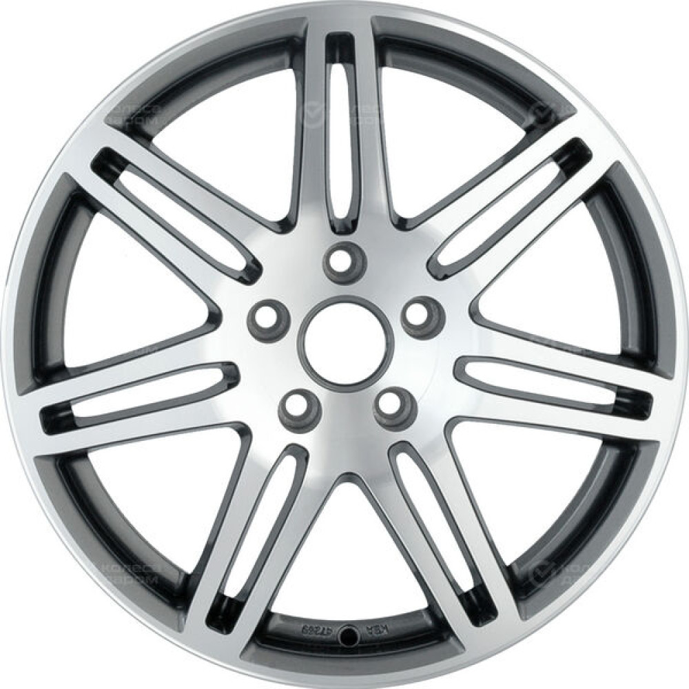 Колесный диск Replay A25 8xR18 5x112 ET39 DIA66.6 насыщенный темно-серый полностью полированный