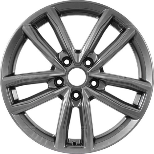 Колесный диск КиК Каланг 6.5xR17 5x114.3 ET45 DIA67.1 темно-серебристый