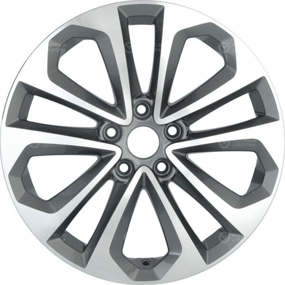 Колесный диск Replay H60 7.5xR17 5x114.3 ET55 DIA64.1 насыщенный темно-серый полностью полированный