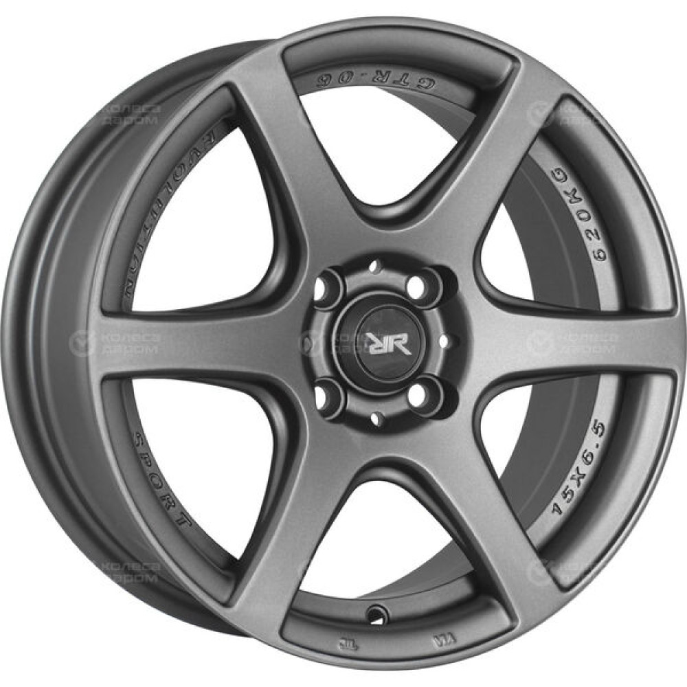 Колесный диск Race Ready CSS3717 6.5xR15 4x100 ET35 DIA60.1 темно-серый матовый