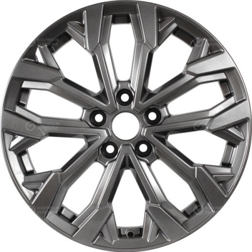 Колесный диск КиК Морейн 6.5xR17 5x114.3 ET40 DIA64.1 темно-серебристый