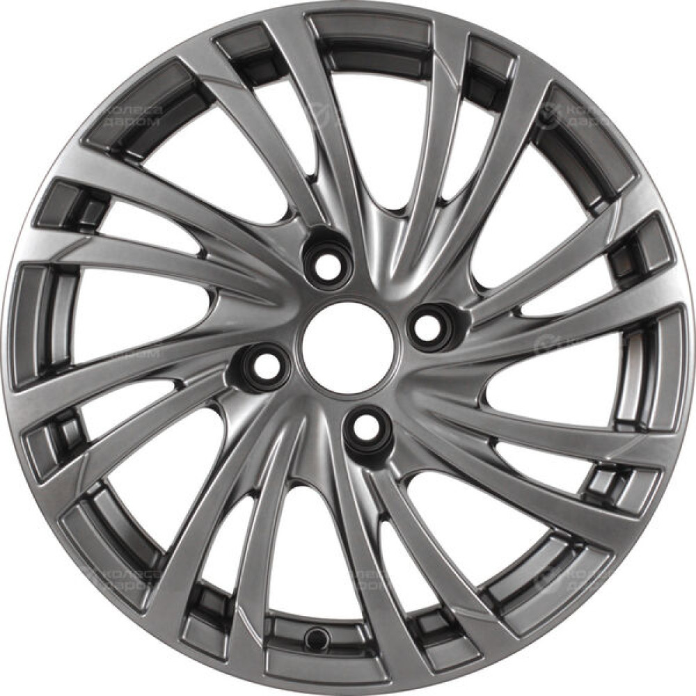 Колесный диск КиК Мейола-оригинал 6xR15 4x100 ET46 DIA54.1 (уценка) темно-серебристый