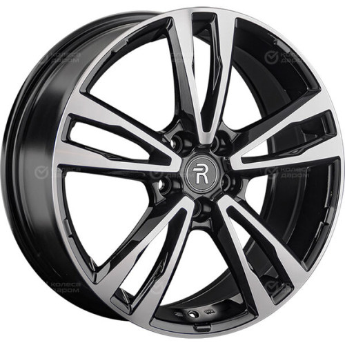Колесный диск Replay V123 7.5xR18 5x108 ET50.5 DIA63.3 черный полностью полированный