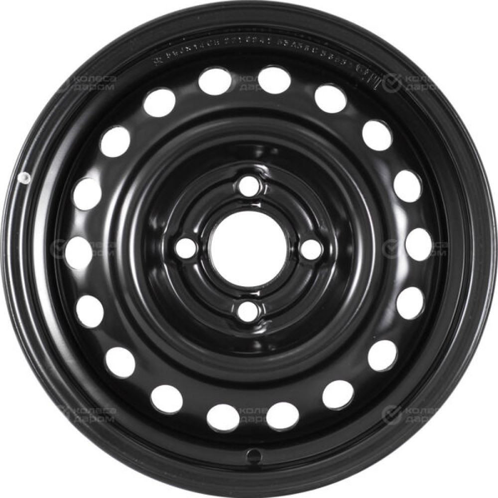 Колесный диск Евразиа ТАПО 53A36C Евразиа ТАПО 5.5xR14 4x100 ET36 DIA60.1 черный