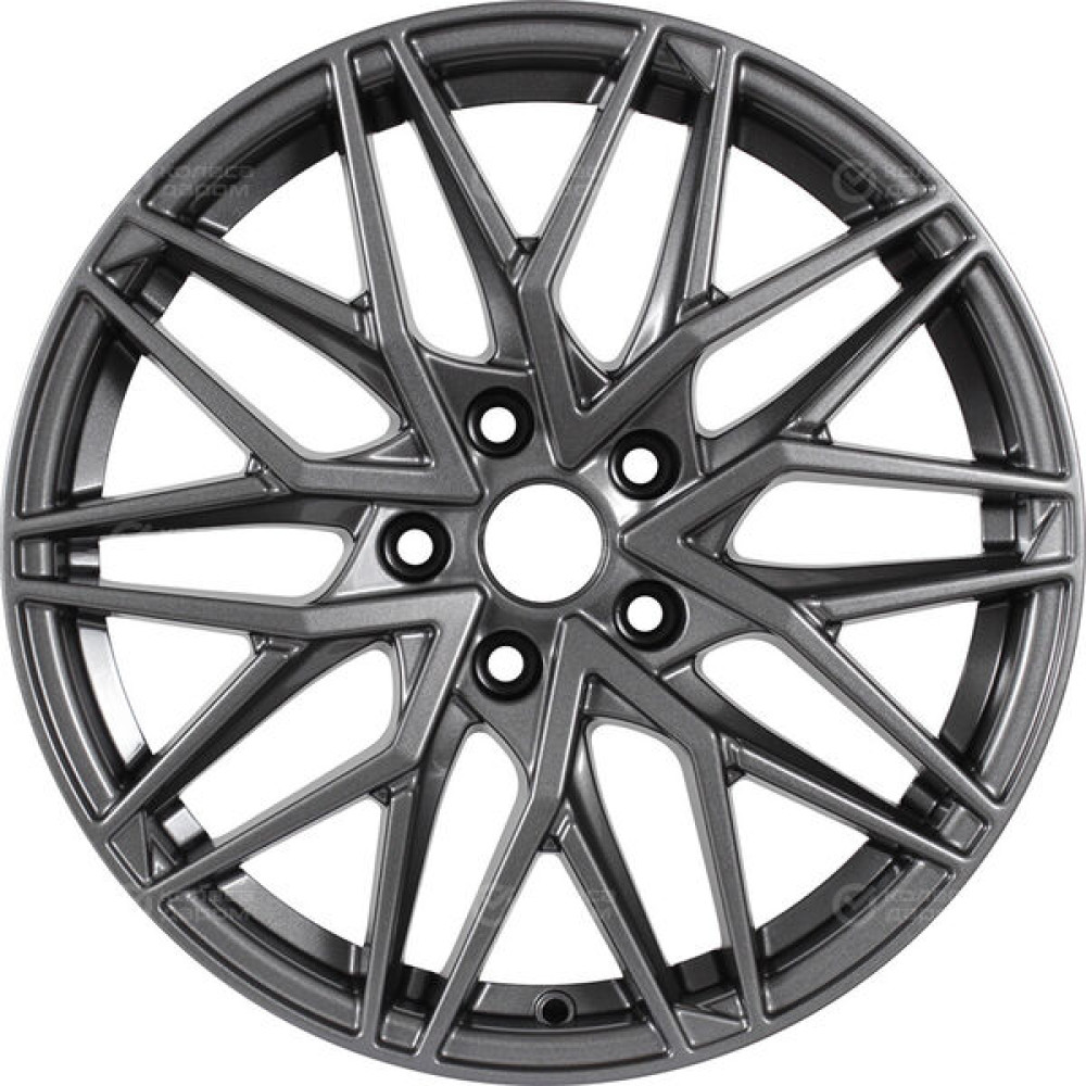 Колесный диск СКАД Азимут 7xR17 5x114.3 ET45 DIA66.1 темно-серый цвет с перламутровыми оттенками