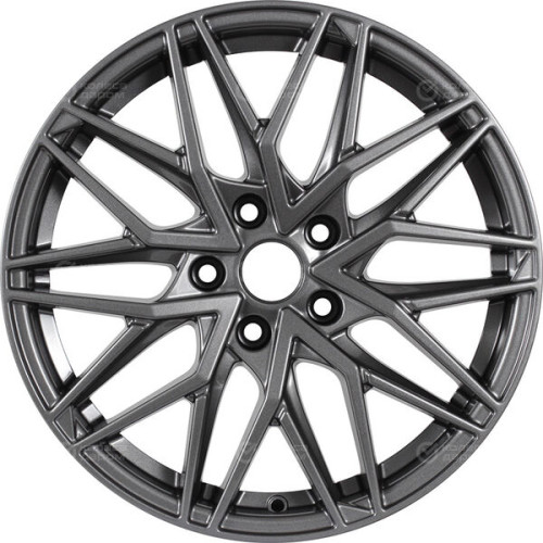 Колесный диск СКАД Азимут 7xR17 5x114.3 ET45 DIA66.1 темно-серый цвет с перламутровыми оттенками