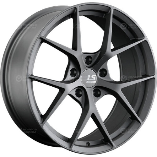 Колесный диск LS FlowForming LS RC66 8.5xR18 5x120 ET30 DIA72.6 серый матовый