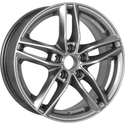 Колесный диск Carwel Тау 107 6.5xR16 5x114.3 ET40 DIA66.1 серебристый металлик