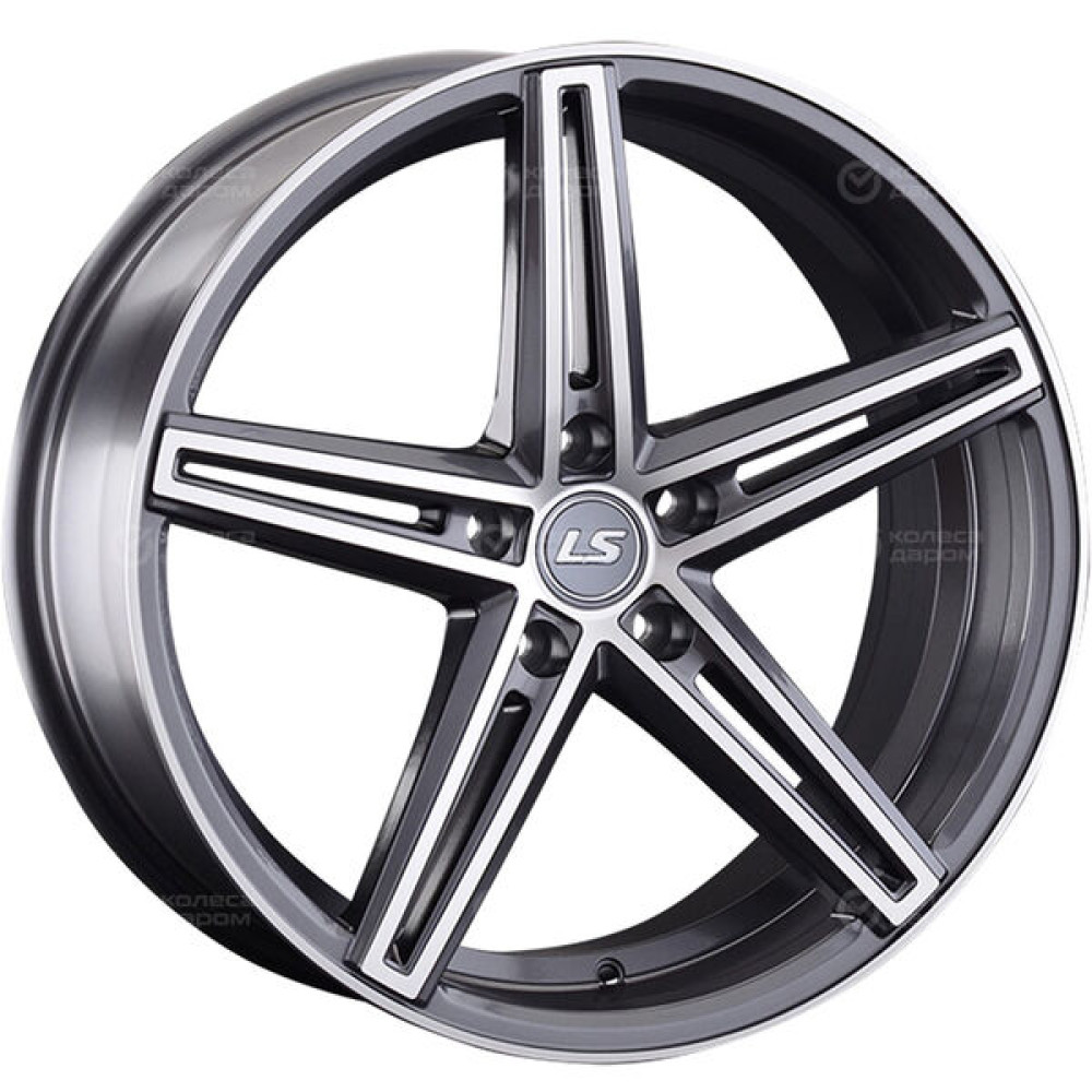 Колесный диск LS LS 749 8.5xR19 5x114.3 ET40 DIA67.1 насыщенный темно-серый полностью полированный