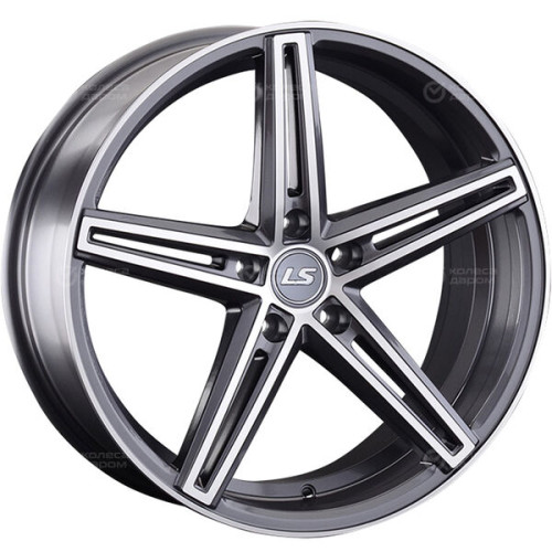 Колесный диск LS LS 749 8.5xR19 5x114.3 ET40 DIA67.1 насыщенный темно-серый полностью полированный