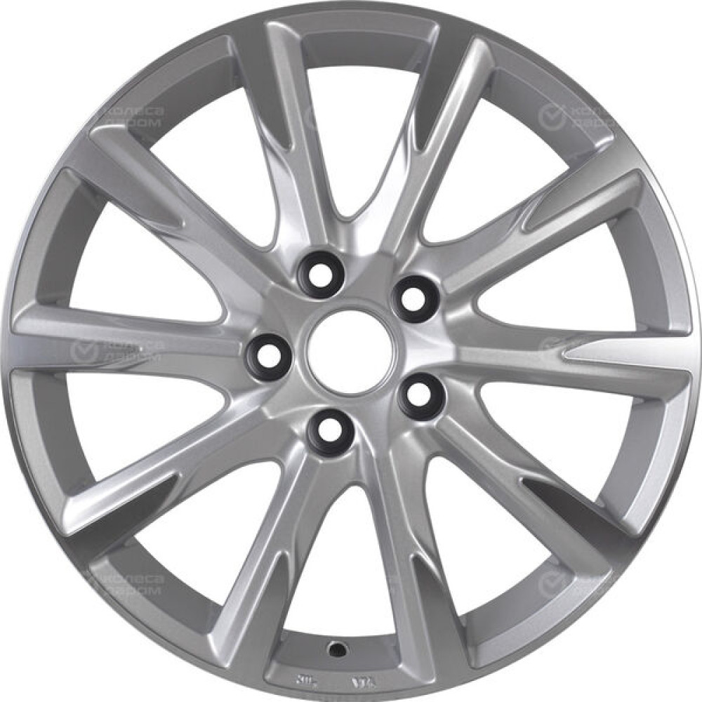 Колесный диск Replay VV268 7xR17 5x112 ET40 DIA57.1 серебристый полированный