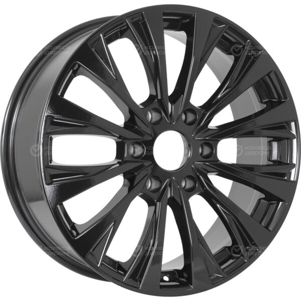 Колесный диск RST R109 7.5xR19 6x139.7 ET25 DIA106.1 черный глянцевый