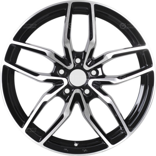 Колесный диск Replay A121 8xR18 5x112 ET25 DIA66.6 черный полностью полированный