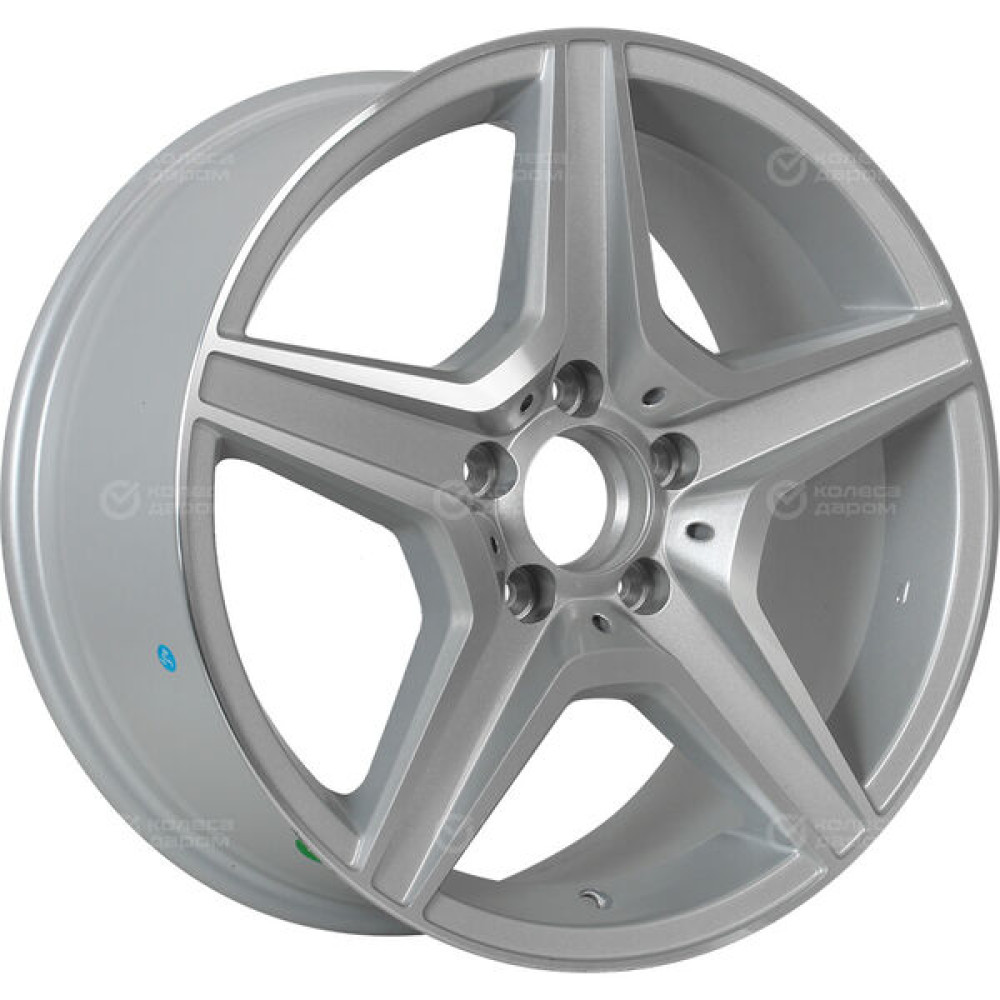 Колесный диск Replay MR75 8xR18 5x112 ET43 DIA66.6 серебристый полированный