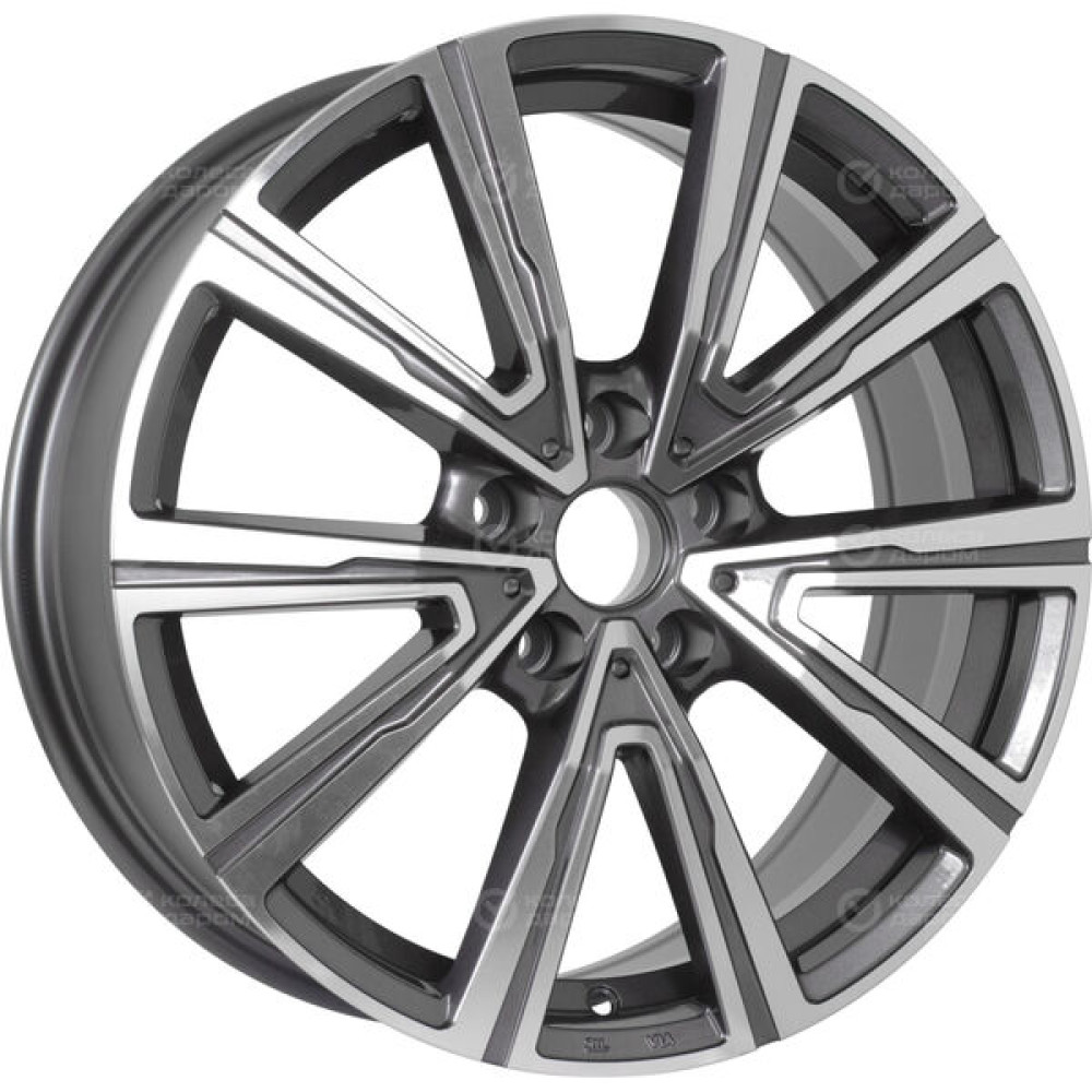 Колесный диск Replay HV59 7xR18 5x114.3 ET40 DIA64.1 насыщенный темно-серый полностью полированный