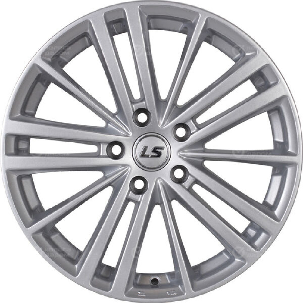 Колесный диск LS LS 755 7.5xR17 5x114.3 ET45 DIA73.1 серебристый