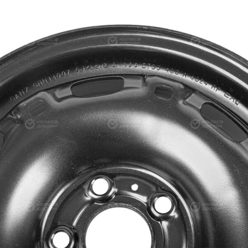 Колесный диск GANZ GRN14007 5xR14 5x100 ET35 DIA57.1 черный