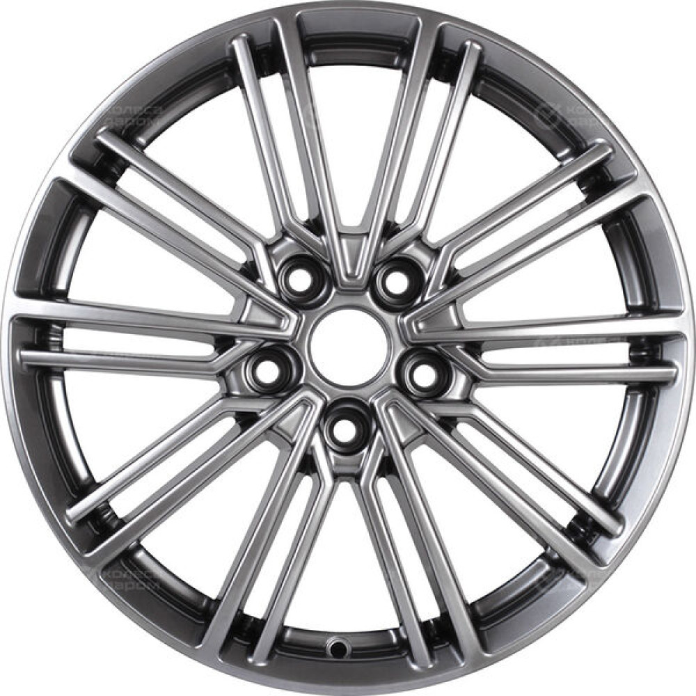 Колесный диск КиК Эрфурт-оригинал 7xR17 5x114.3 ET48.5 DIA67.1 темно-серебристый