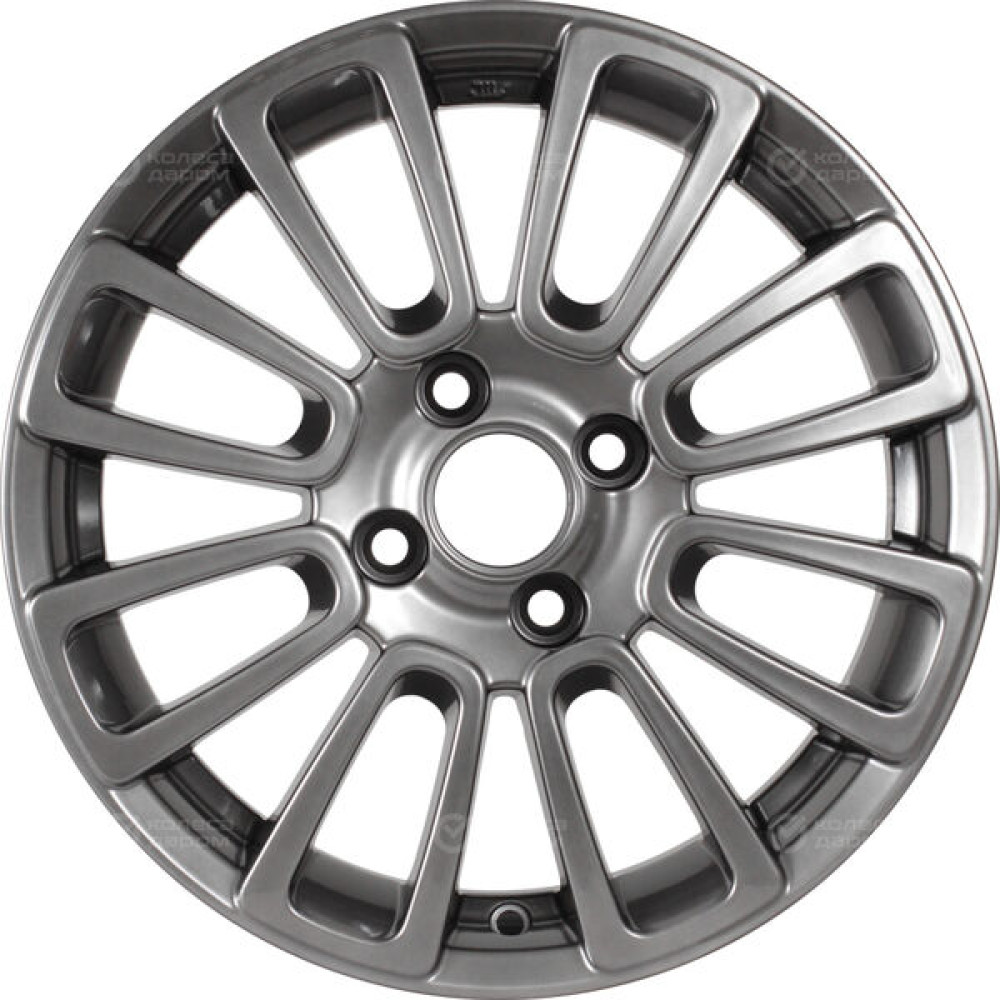 Колесный диск КиК Неман-Оригинал 6xR15 4x100 ET46 DIA54.1 темно-серебристый