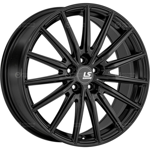 Колесный диск LS FlowForming LS RC93 7.5xR19 5x108 ET46 DIA63.3 черный глянцевый