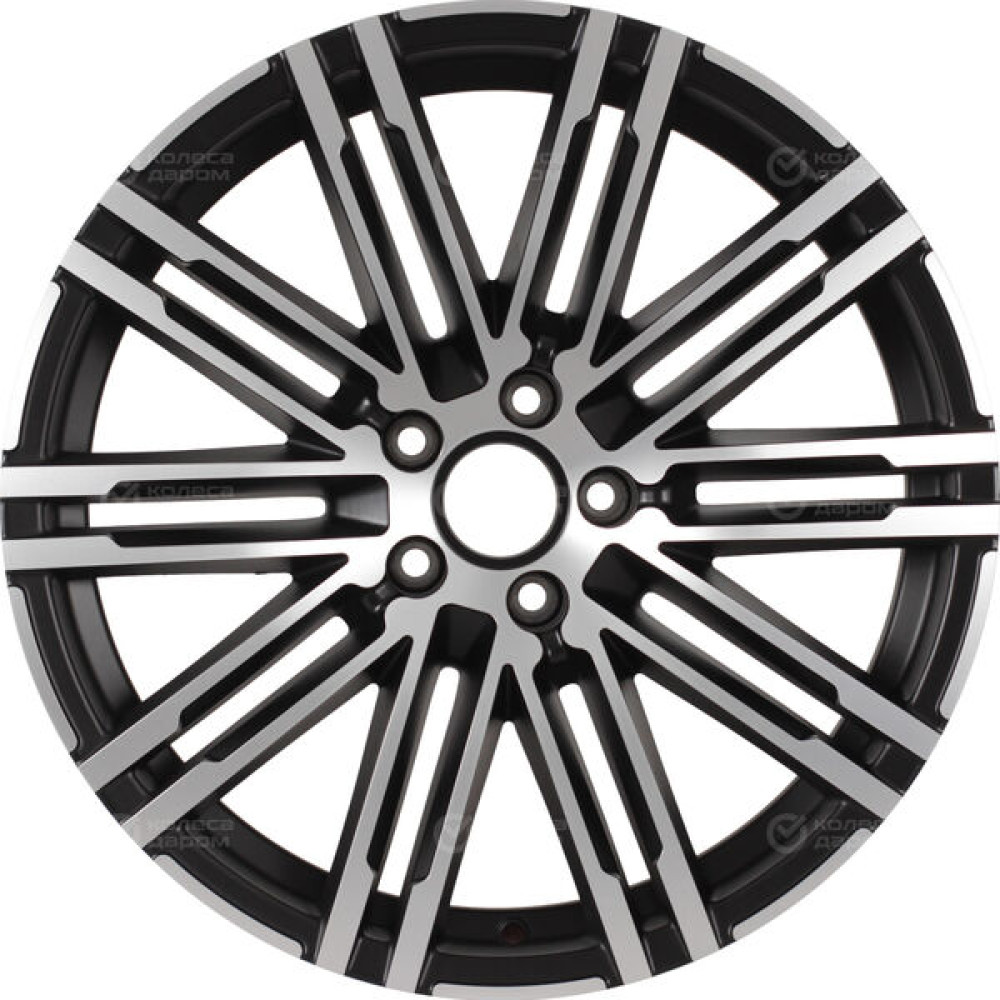 Колесный диск Replay PR13 9xR19 5x112 ET21 DIA66.6 черный матовый полностью полированный