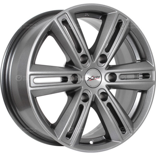 Колесный диск X-trike X124 7.5xR17 6x139.7 ET36 DIA100.1 темно-серебристый