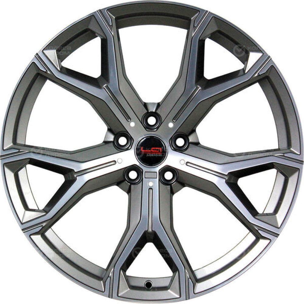 Колесный диск LegeArtis CT Concept B537 10.5xR20 5x112 ET40 DIA66.6 насыщенный темно-серый полностью полированный