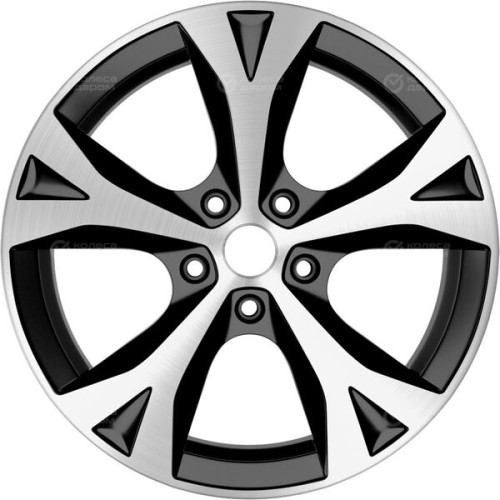 Колесный диск Replay LX57 7.5xR18 5x114.3 ET35 DIA60.1 черный полностью полированный