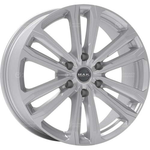 Колесный диск MAK Safari 6 7.5xR17 6x114.3 ET45 DIA66.1 серебристый