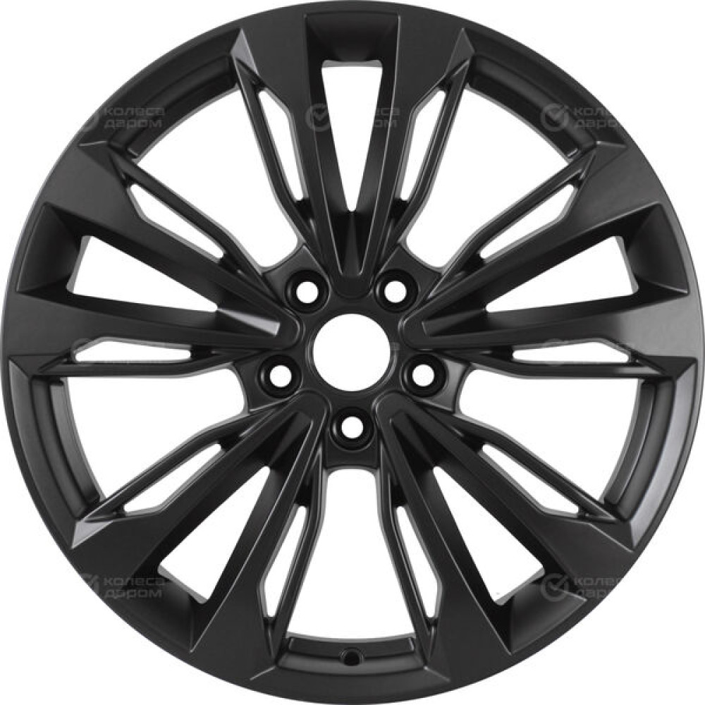 Колесный диск KDW KD1830 7xR18 5x108 ET47 DIA60.1 матовый черный