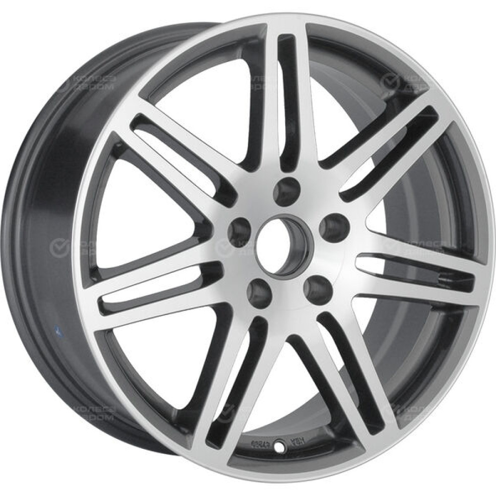 Колесный диск Replay VV103 8xR18 5x112 ET25 DIA66.6 насыщенный темно-серый полностью полированный