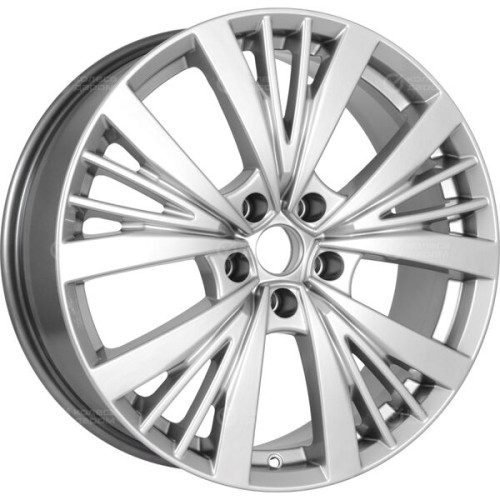 Колесный диск КиК Марвел 7.5xR19 5x114.3 ET34 DIA66.6 насыщенный темно-серебристый цвет
