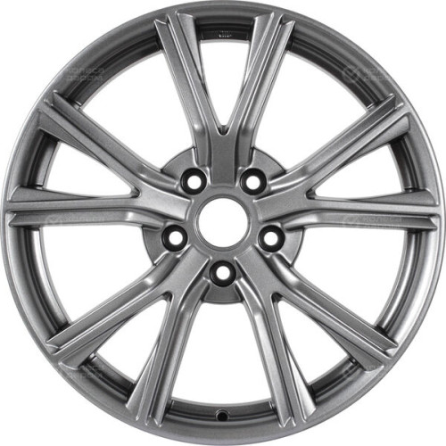 Колесный диск X-trike X122 7.5xR18 5x108 ET38 DIA54.1 темно-серебристый