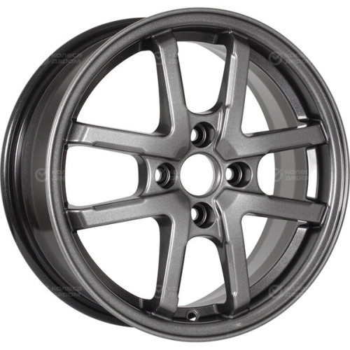 Колесный диск iFree Uno Грид 6xR15 4x100 ET45 DIA60.1 насыщенный тёмно-серебристый