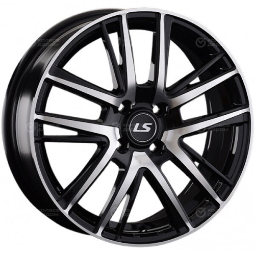 Колесный диск LS LS 917 6.5xR17 4x100 ET41 DIA60.1 черный полностью полированный