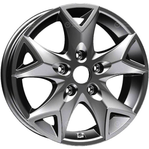 Колесный диск Carwel Конго 1615 6.5xR16 5x120 ET51 DIA65.1 серый