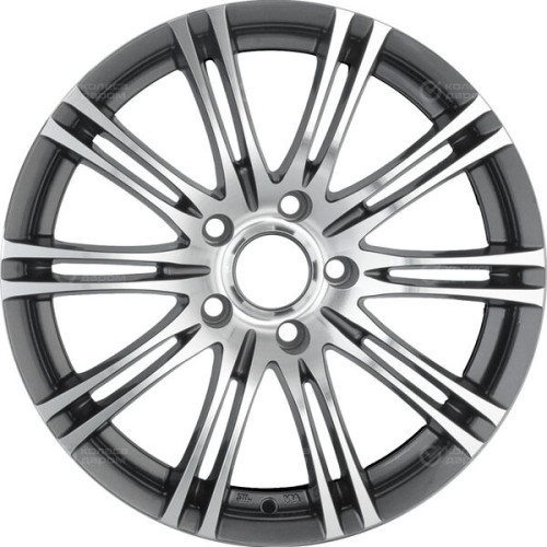 Колесный диск Replay B91 7.5xR17 5x120 ET20 DIA72.6 насыщенный темно-серый полностью полированный