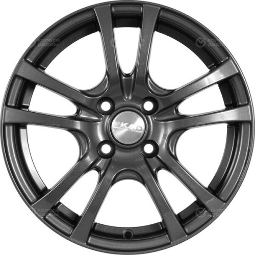 Колесный диск СКАД Дели 6xR15 4x100 ET47 DIA60.1 темно-серый цвет с перламутровыми оттенками